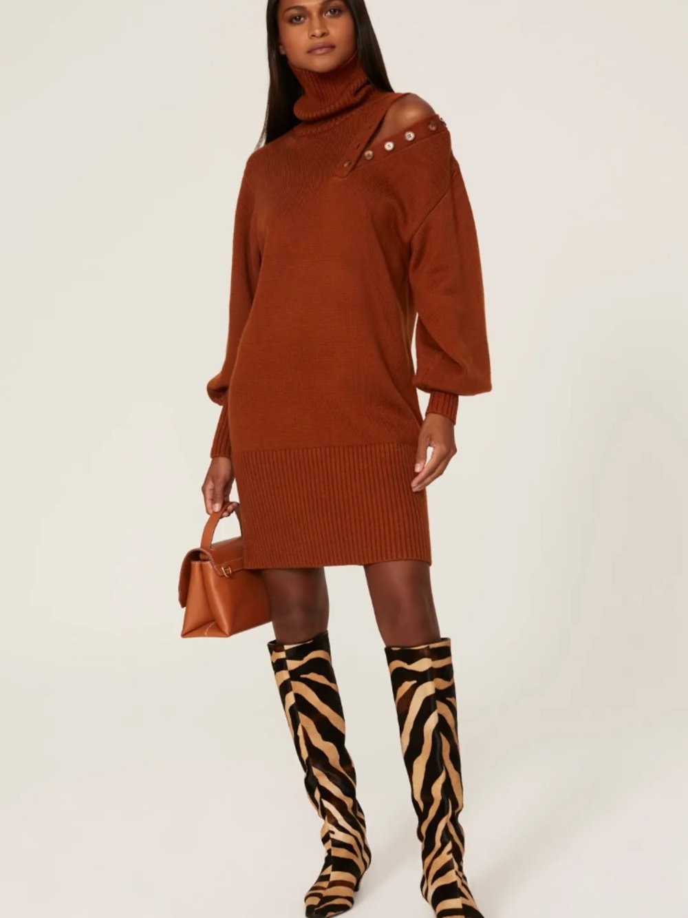 Marissa Webb cutout sweater dress